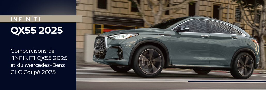 St bruno infiniti QX55 2026 vs Mercedes Benz GLC coupe 2025 blog aout FR 1030x350 1