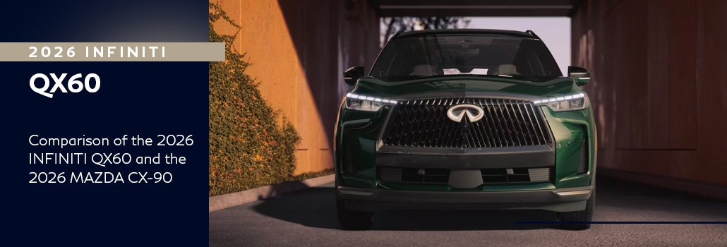 2026 Infiniti QX60 vs 2026 Mazda CX-90