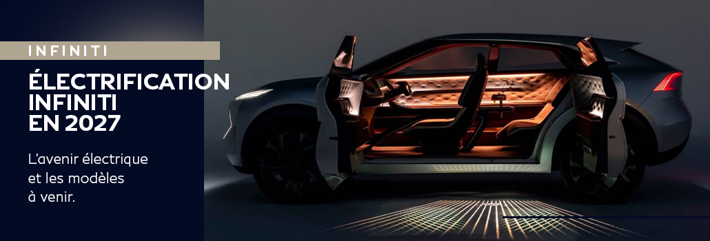 L’avenir de l’électrification chez INFINITI : ce qui nous attend en 2027